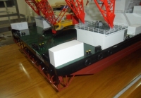 85米重型起重船 - Rambiz号定制模型